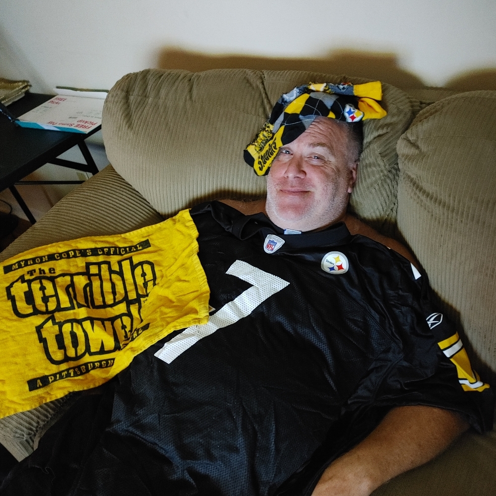 Pittsburg Steelers Jersey, socks and terrible towel
